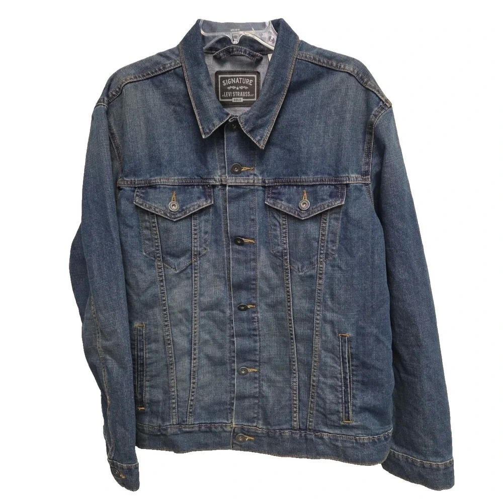 Signature by Levi Strauss & Co. Gold Label Men's Signature‎ Trucker Jacket XL